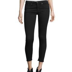Rag & Bone Black Crop Skinny Jeans (size26)